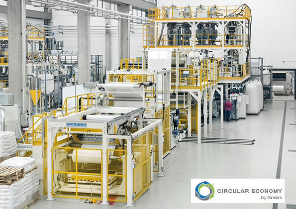 The new extrusion line for green materials that reduce plastic use